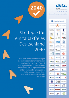Titelseite "Strategie für ein tabakfreies Deutschland 2040"